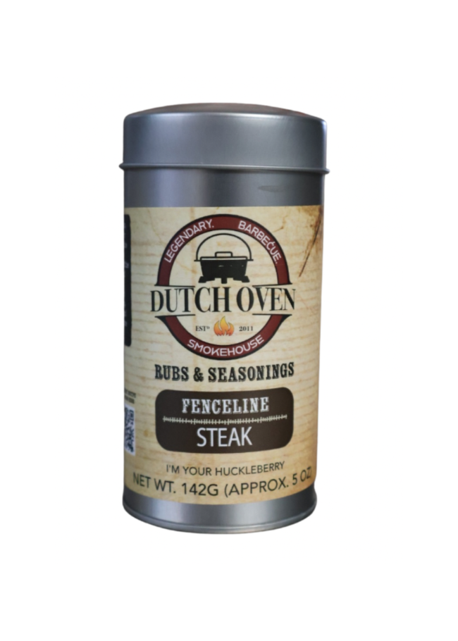 Fenceline Gourmet Steak Seasoning - Dutch Oven Smokehouse