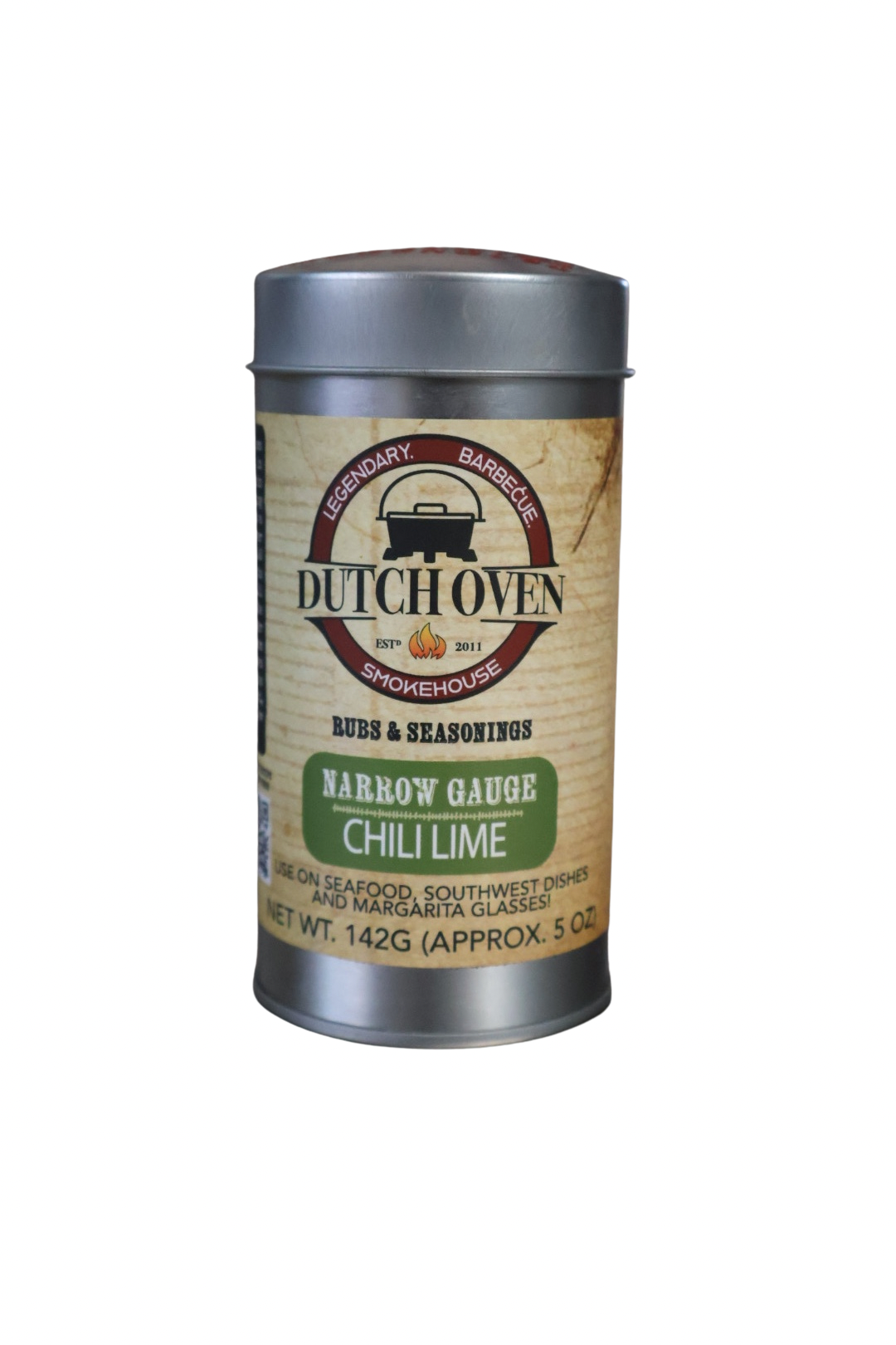 Narrow Gauge Chili Lime Season 5oz - Dutch Oven Smokehouse