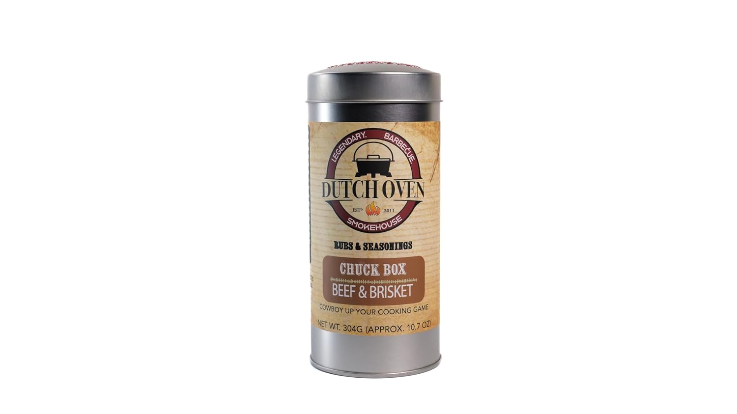 Dutch Oven Smokehouse BBQ Pro Gift Set - Chuckbox, Belle Fourche, Motherlode - Award-Winning BBQ Seasoning Trio for Brisket, Ribs, Pork & Chicken - All-Natural, Small-Batch Western Flavors - 3x 10.5oz Handcrafted Rubs