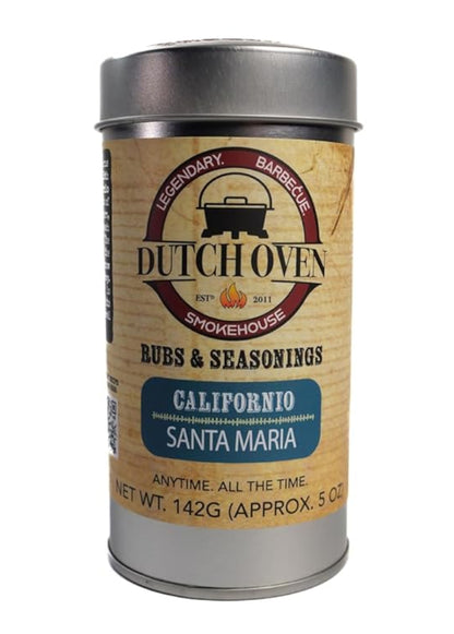 Dutch Oven California Seasoning – Southwest-Inspired Handcrafted BBQ Rub with Herbs, Garlic, Paprika & Pepper – All-Natural, Small-Batch Blend for Chicken, Steak, Seafood, Tacos & Vegetables – Everyday Flavor Upgrade - 5 oz