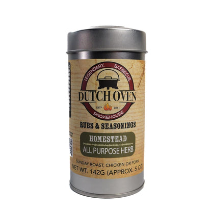 Dutch Oven Seafood Special Variety Spice Pack - 4-Pack Seafood Seasoning Collection - Homestead, Narrow Gauge, Wyoming, Trail Dust - BBQ Rub for Fish, Shrimp, Crab, Grilling, Smoking & Cooking