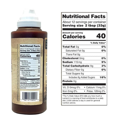 Dutch Oven Brushfire BBQ & Dipping Sauce by Outback Cookin Co. - Texas Spicy. Just Right. Barbecue Sauce - Perfect for Grilling, BBQ, Marinades, Dipping, Chicken, Wings, Pizza, Tacos, Burgers, and Steak Lovers - 16 oz Squeeze Bottle