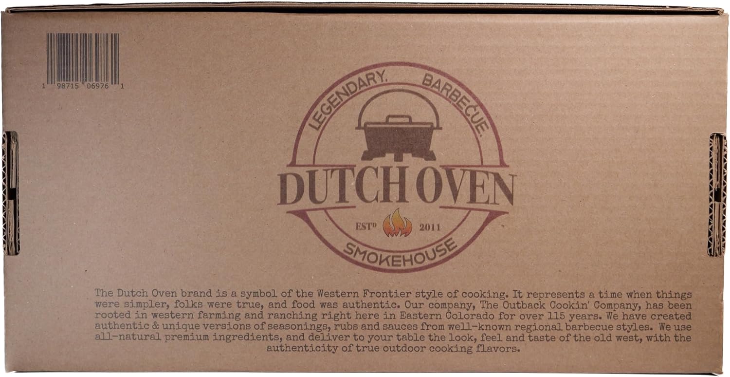 Dutch Oven Steak Lovers Combo Pack - Stampede, Spicy Stampede, Fenceline, Californio - Bold & Savory Steakhouse Flavors - Handcrafted Smokehouse Seasoning Essentials - 2x2 Flask/Tin Sauce & Rub Set