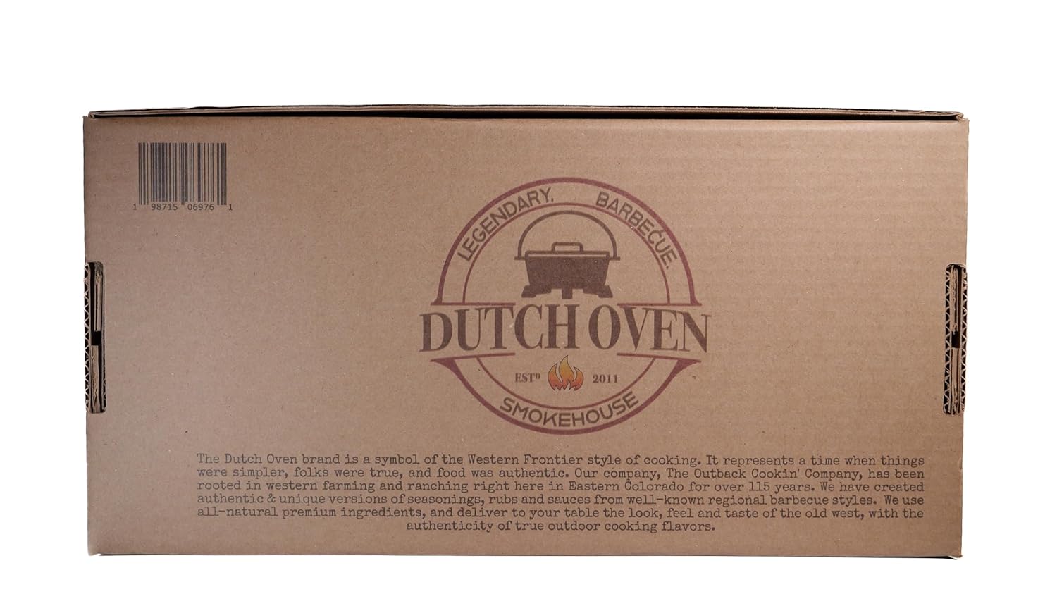 Dutch Oven BBQ Pro Pack II - Chuck Box, Belle Fourche, Motherlode - Handcrafted Smokehouse Seasoning Set for Brisket, Pork & Chicken - All-Natural, Bold Western Flavors BBQ Rubs - 3x10.5oz