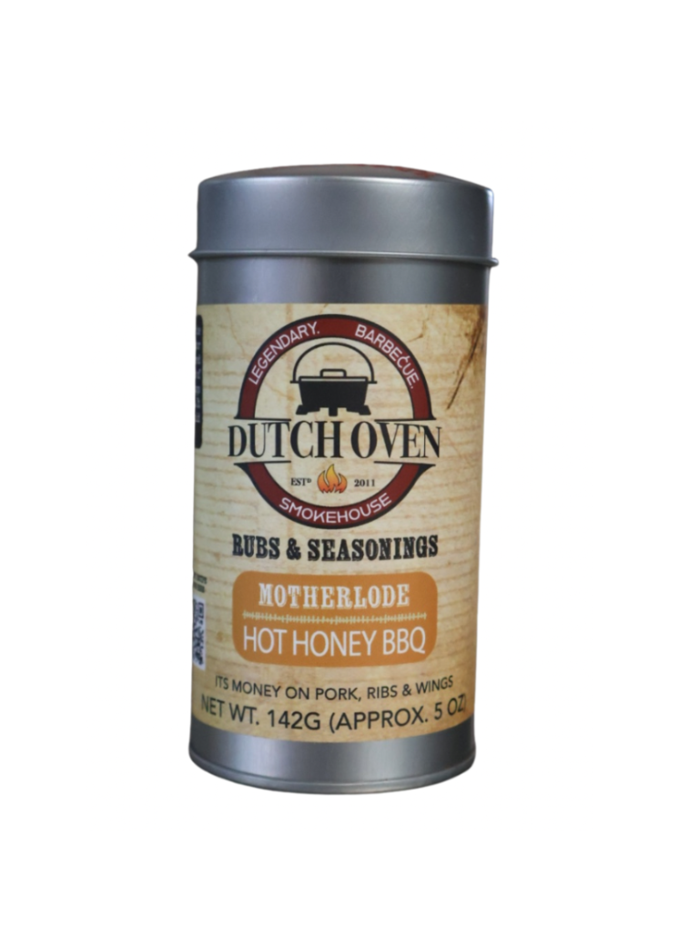 Motherlode Hot Honey Seasoning 5oz – Dutch Oven Smokehouse
