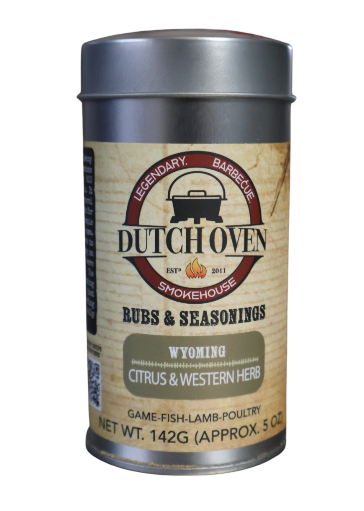 Wyoming Game & Fish Rub 5oz - Dutch Oven Smokehouse