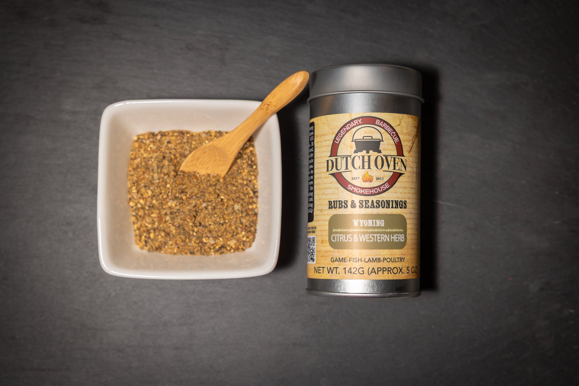 Wyoming Game & Fish Rub 5oz - Dutch Oven Smokehouse