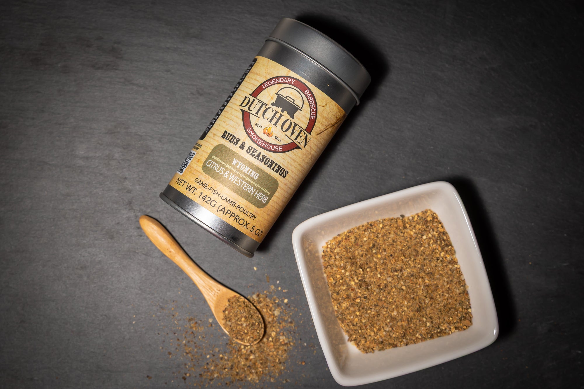 Wyoming Game & Fish Rub 5oz - Dutch Oven Smokehouse